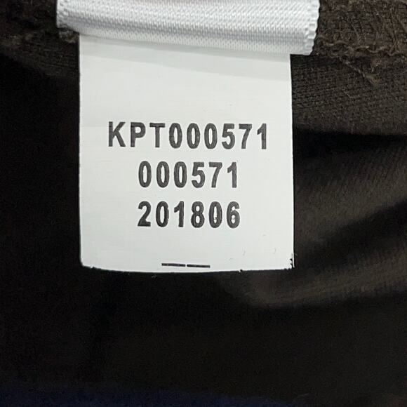 J Jill Womens Size M Pants Ponte Knit Slim Leg Seamed Tapered Stretch Brown - Picture 12 of 13